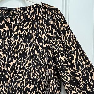 Zara Leopard Top